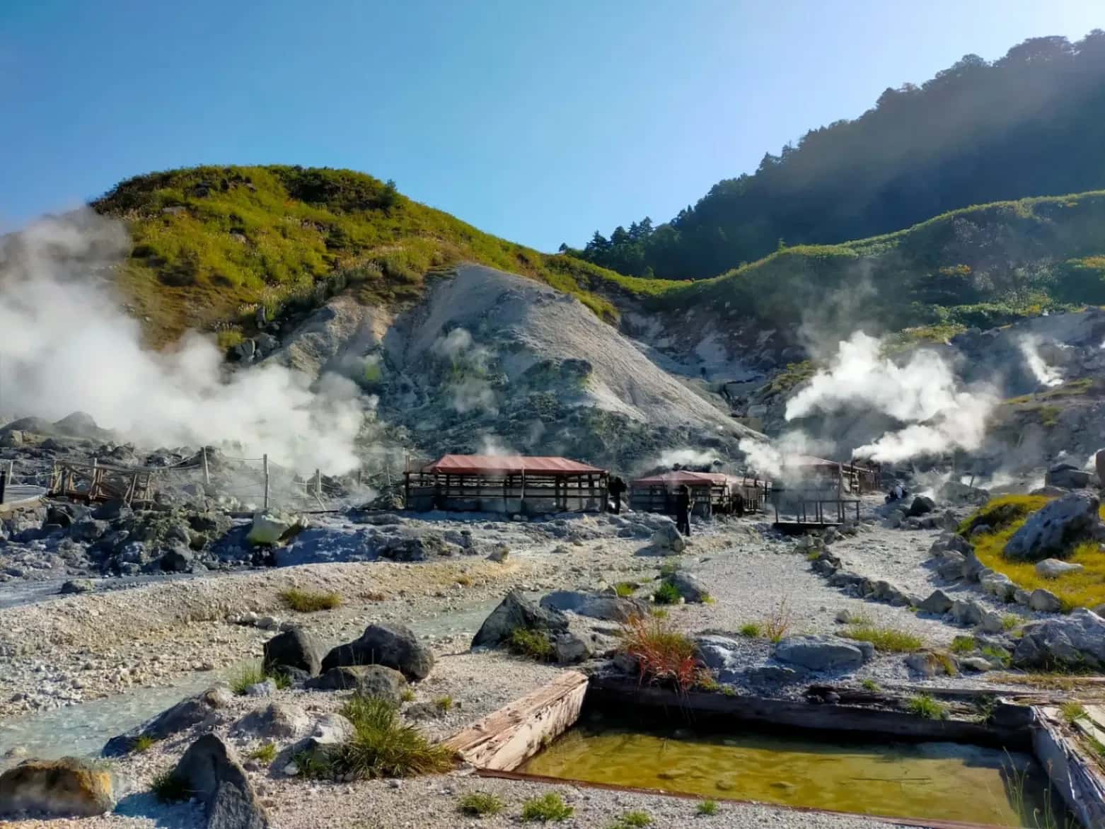 Tamagawa hot spring - 2