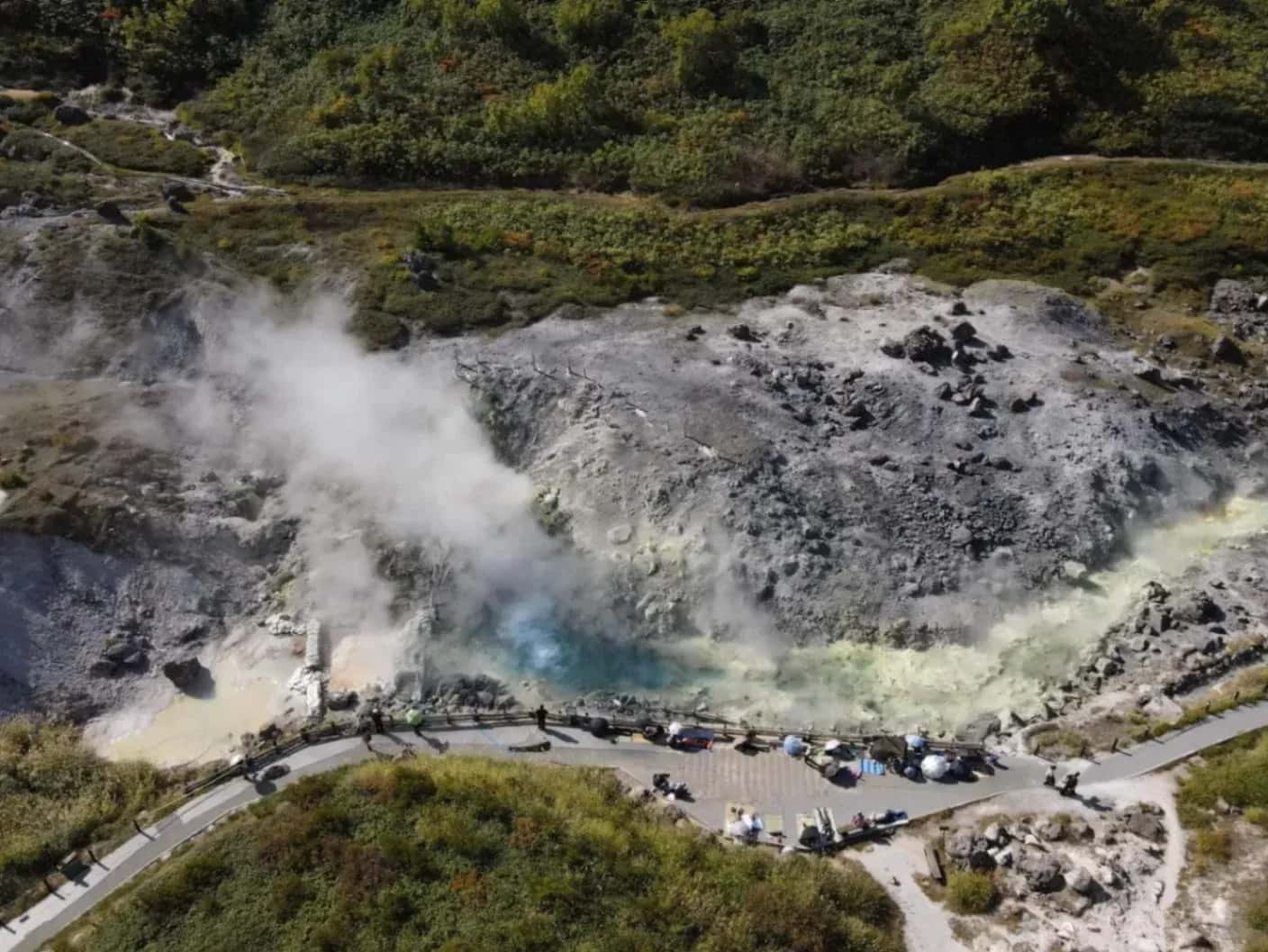 Tamagawa hot spring - 4