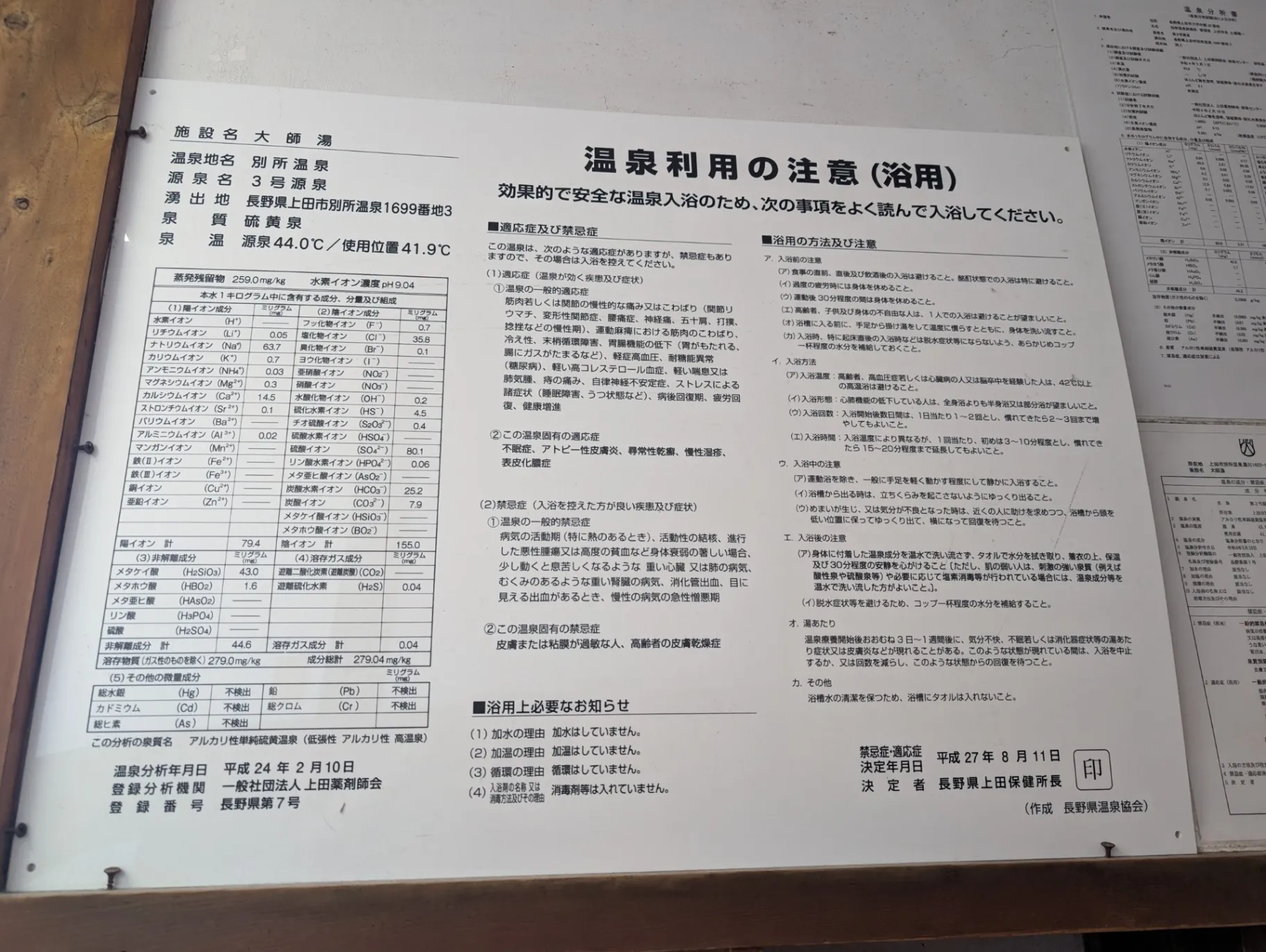 別所温泉 大師湯 - 3