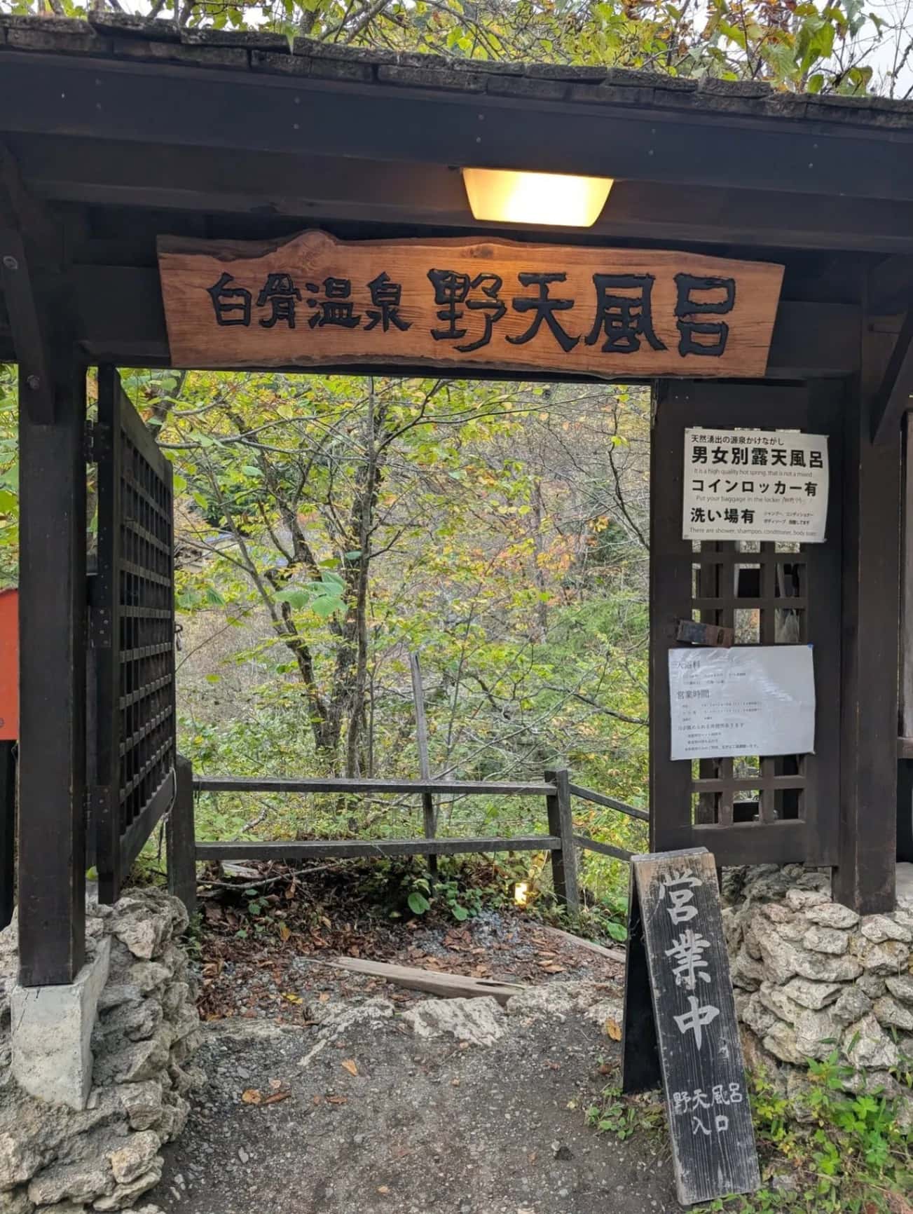 白骨温泉公共野天風呂 - 8