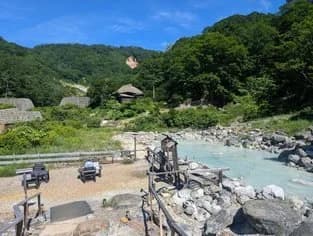 乳頭温泉 黒湯温泉 - 4